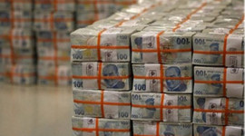 Hazine 1,8 milyar lira borçlandı