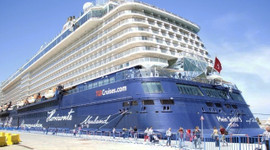 Sezonun ilk kruvaziyeri Antalya'ya geldi