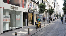 Osmanbey'de boş dükkan sayısı artıyor