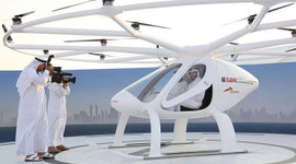 Drone taksi ilk uçuşunu yaptı