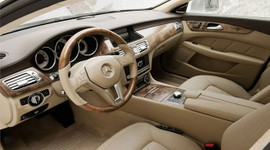 Mercedes'te kimyasal kaza