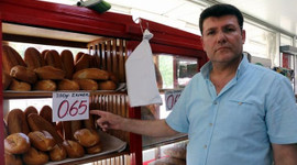 Burada ekmek 65 kuruş!
