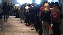 7500 lira maaşı duyan yüzlerce kişi sıraya girdi!