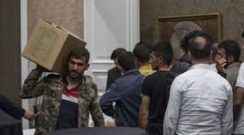 Kağıt toplayıcılara 5 yıldızlı otelde iftar