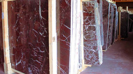 Elazığ'ın vişne mermeri ABD'de