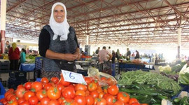 Domatesin kilosu 6 TL!