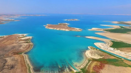 Atatürk Barajı'nda alabalık üretim atağı