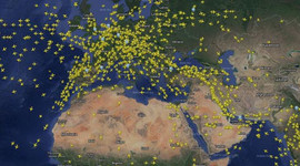 Türk hava sahasından 15 saniyede bir uçak geçti