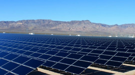 "Güneş tarlası"nda bin konuta yetecek elektrik üretiyor