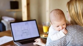 Çalışan anneye 400 TL bakım desteği