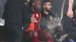 Drogba'nın çıldırdığı an!