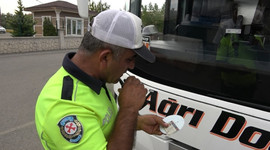 Peş peşe yanan otobüsler sonrası sıkı denetim