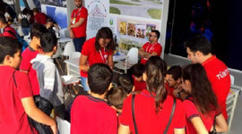 Gençler TEKNOFEST'e akın etti