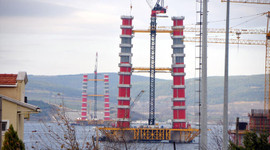 1915 Çanakkale Köprüsü ayakları 110 metreye ulaştı