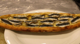 Hamsili pideyi de yaptılar