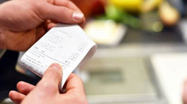 Alışveriş fişinizi saklayın