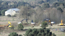 Sancaktepe'deki salgın hastanesinin yapımına başlandı