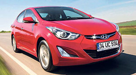Hyundai Elentra dizel motoruyla Türkiye'de