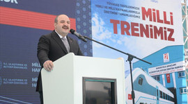 İlk yerli ve milli tren raylara indi!
