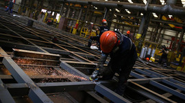 AB'de inşaat üretimi mayısta yükseldi