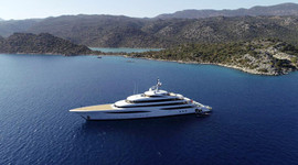 200 milyon dolarlık mega yat Kekova'da