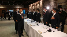 Bakan Elvan ve Gül, TÜSİAD yönetimiyle bir araya geldi