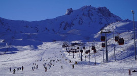 Erciyes'teki tesislerde sömestr yoğunluğu