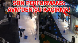 Zorlu Center'ı su bastı!