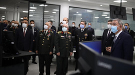 Bakan Akar ve TSK komuta kademesi, Havelsan'da incelemelerde bulundu