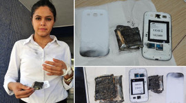 Samsung'un bir telefonu daha patladı