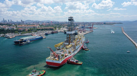 Yavuz sondaj gemisi Karadeniz için hazırlıklara başladı