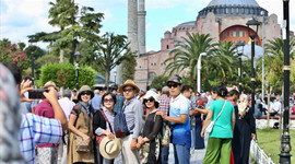 İstanbul'da turist sayısında 2021 rekoru