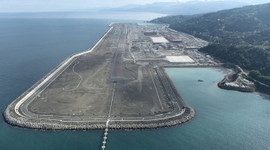 Yapımı süren Rize-Artvin Havalimanı'nda sona doğru