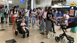 2021'de gelen turist sayısı yüzde 88,08 artı