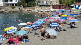 Tatilcilerin yeni gözdesi Kapuz Plajı, Akdeniz sahillerini aratmıyor