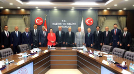 ASO'dan Hazine ve Maliye Bakanı Şimşek'e ziyaret