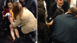 Aysal'ın basın toplantısında olay...