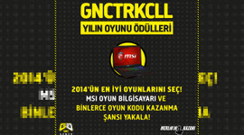 Oyun dünyasına gnçtrkcll ödülü