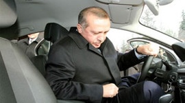 Başbakan yerli otomobili test etti