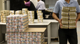 Bankada 94,5 milyon lira unuttuk