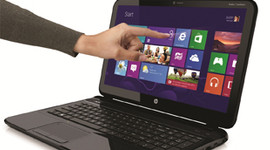 En ucuz HP dokunmatik vitrinde!