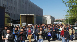 Coşkunöz işçileri üretimi durdurdu!