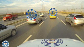 Sürat yapanlar şimdi yandı