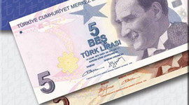 Mor 5 liralar bugün tedavüle çıktı