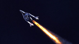 İlk turistik uzay gemisi test edildi