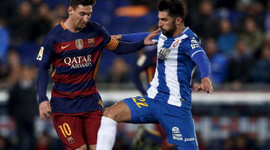 Messi ile Espanyol kaptanı Alvaro arasında atışma
