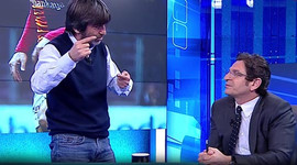 NTV Spor'da yangın alarmı!