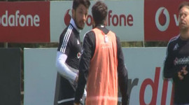 Beşiktaş idmanında olay üstüne olay!