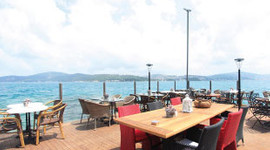 Boğaz'a nazır sushi