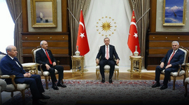 Cumhurbaşkanlığı Külliyesi'nde tarihi zirve sona erdi